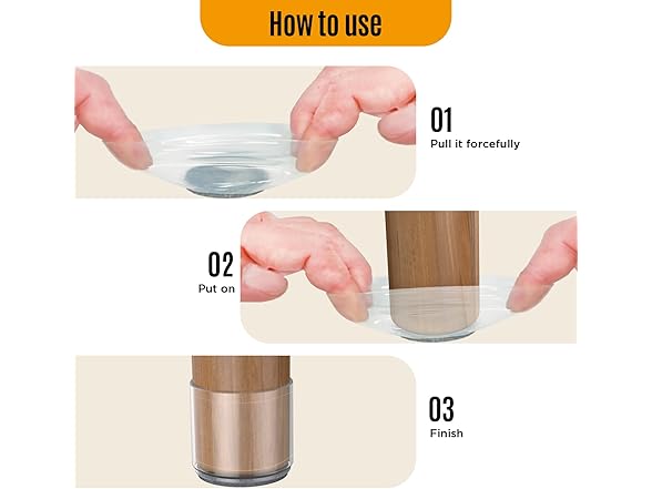 Chair Leg Floor Protection Caps