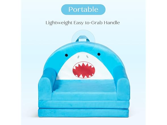 Delta Children Shark Flipout Figural Chair