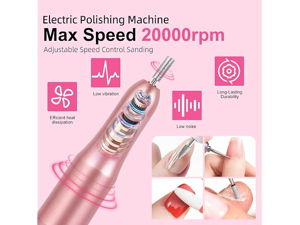 DouborQ Acrylic Nail Art Kit with Drill
