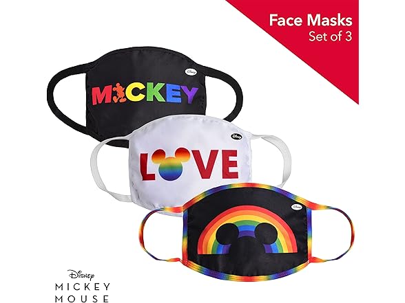 Disney Face Mask Multi (3PK)