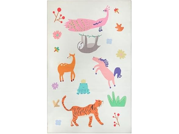 SUPERIOR City Cruise Non-Slip Kids Area Rug