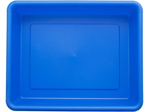 School Smart Sturdy Plastic Storage Tray