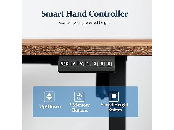 L Shaped Standing Desk 59 x 48 Inch