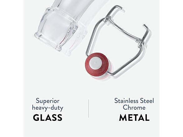 Bormioli Rocco Swing Bottle - 12.5CL (4.25 oz) - Clear