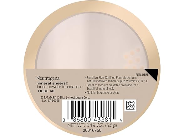 Neutrogena Mineral Sheers Lightweight Foundation