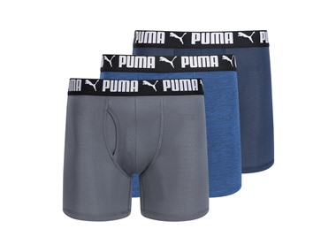 $16.99, Was $28, 39% Off! PUMA Men's 3-Pack Mesh Boxer Briefs dealfomo