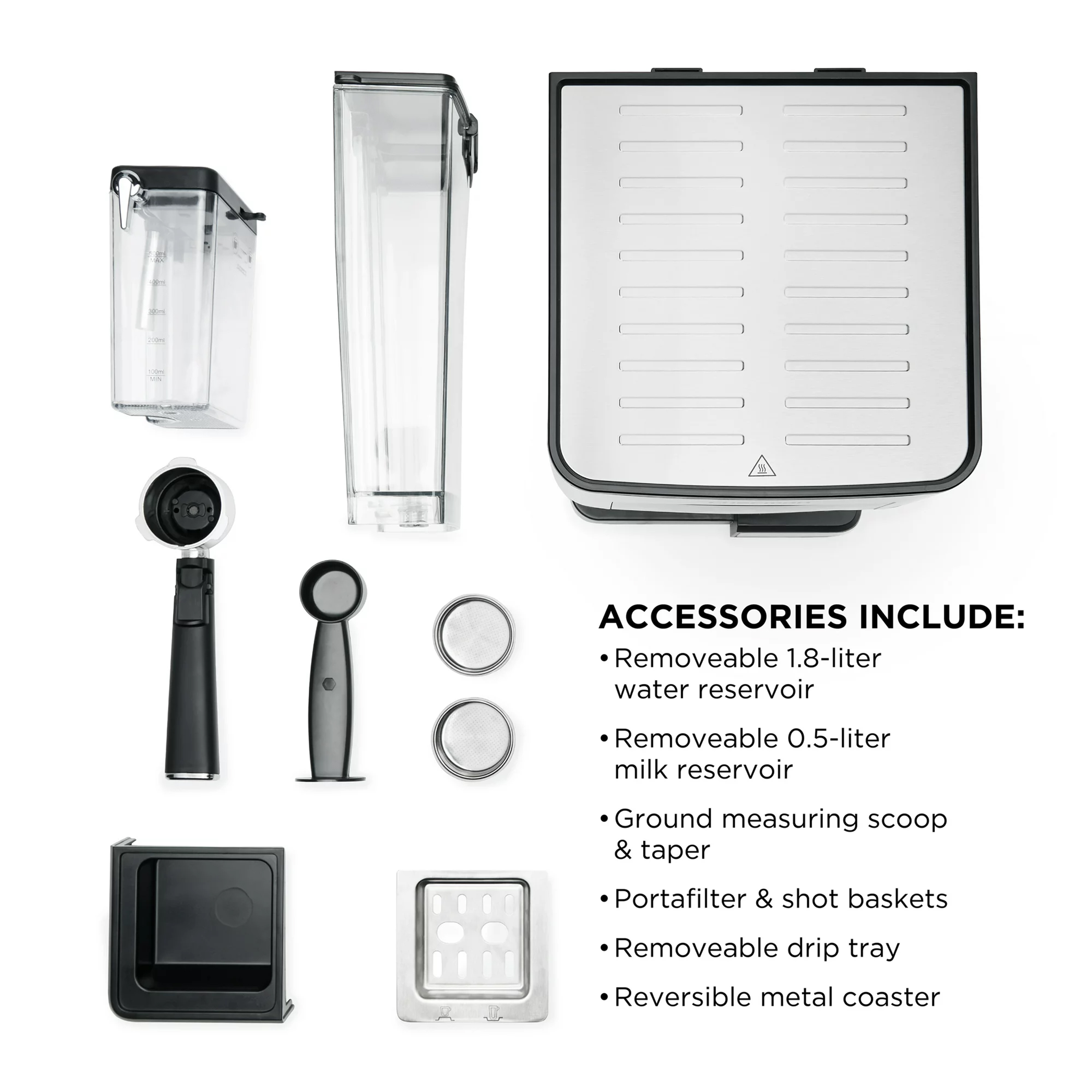 Chefman 6-in-1 Espresso Machine W/ Frother (Open Box) - Gallery 13