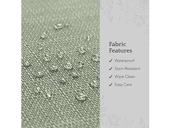 Laurel Solid Texture 70-In Round Tablecloth