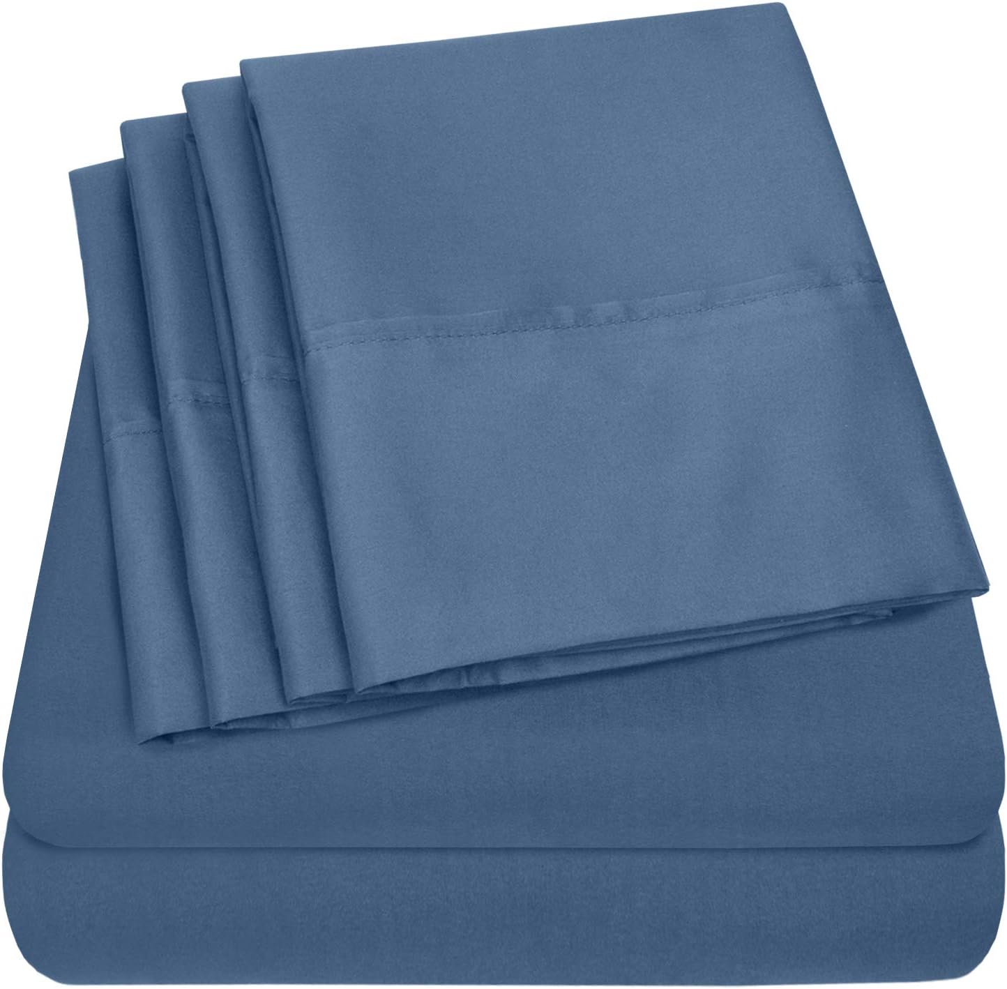 Deluxe Solid Microfiber Sheet Set - Gallery 23