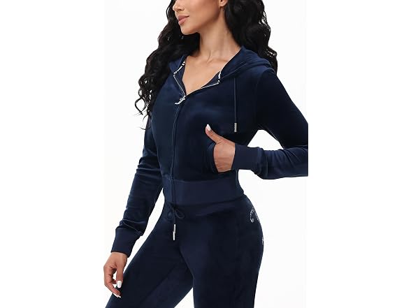 Juicy Couture Women Jacket Regal Blue (Medium)