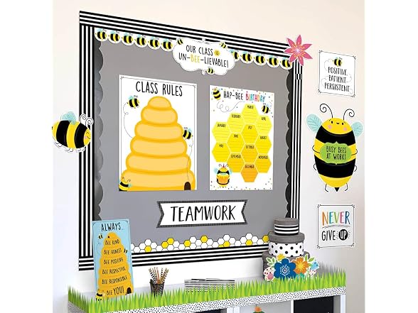 CTP Busy Bees Classroom Essentials 3-Chart Pack for Classroom