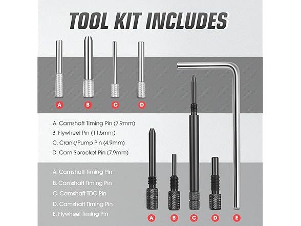 Timing Tool Kit Ford Volvo 16pc