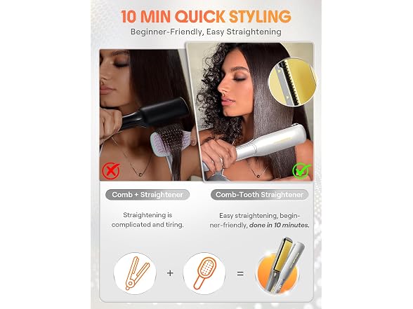 Hair Straightener, 1.5" Flat Iron