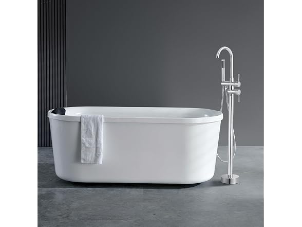 VEVOR Freestanding Bathtub Floor Mount Faucet
