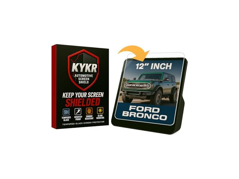 Kykr Ford Bronco Screen Protector