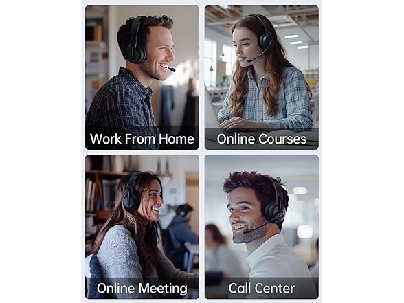 Masajoy Wireless Headset with Mic