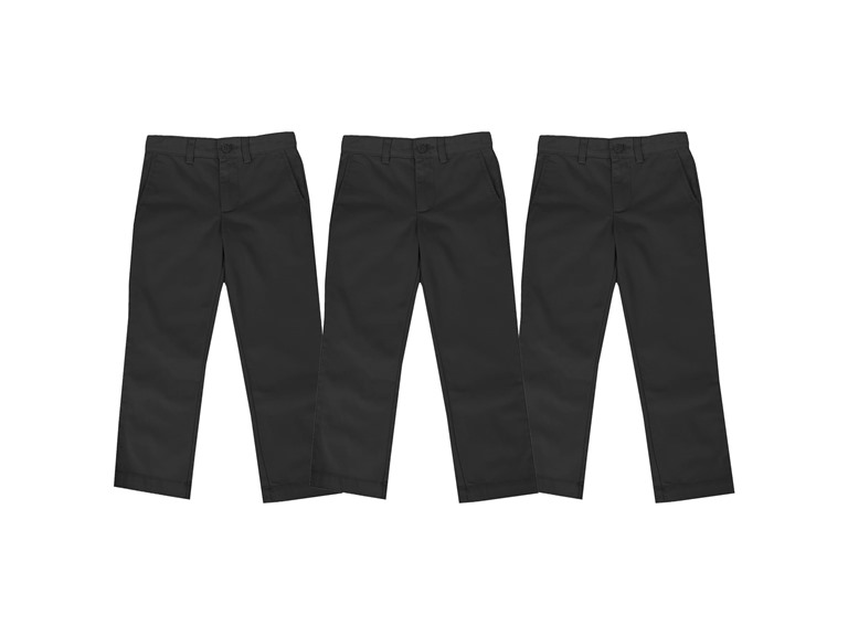 3PK Children & Boys Classic Chino Pants