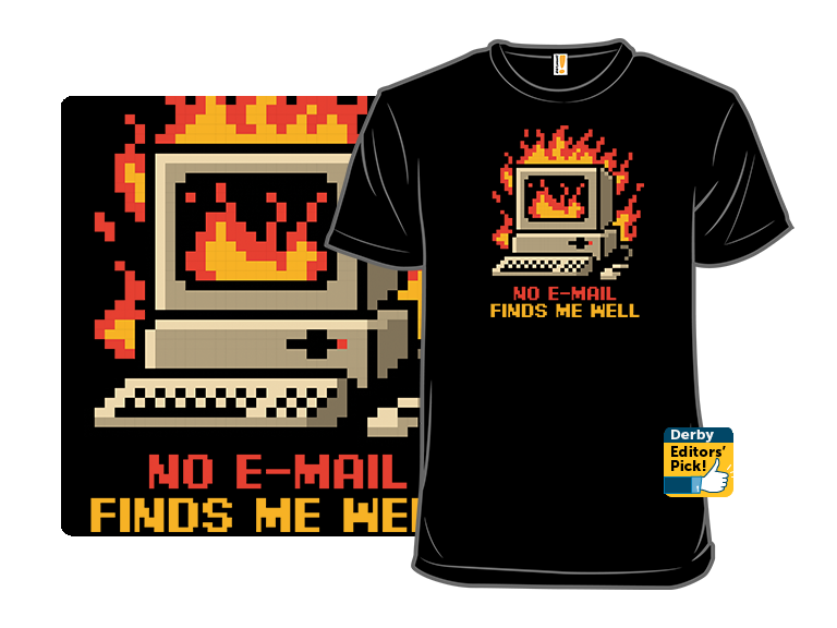 Pixel Email Fire Computer - Gallery 8