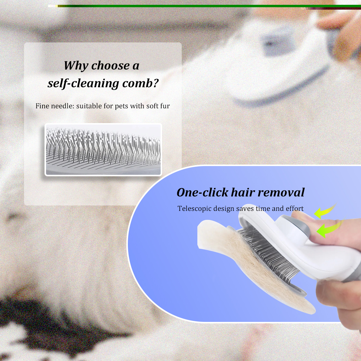 Remarkable Goodz Pet Massage Grooming Brush - Gallery 11
