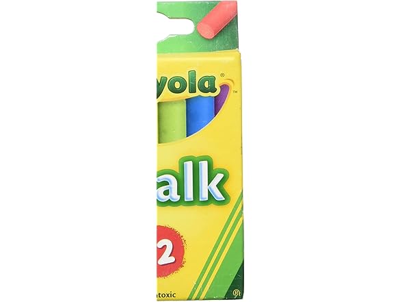 Crayola Childerns Chalk, 12 pc Pack, 36Packs