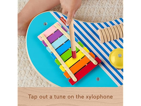 Fisher-Price Wood Toy Musical Table