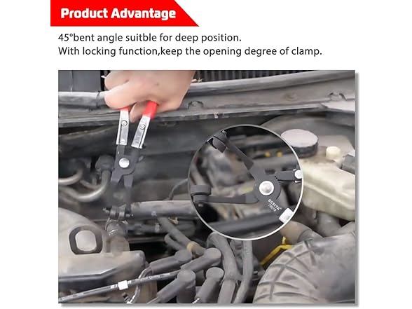 A ABIGAIL 9pcs Long Reach Pliers