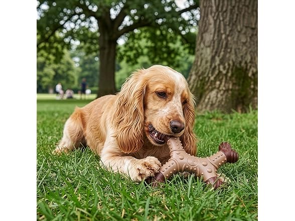 SPOT Bam-Bones Dental X-Bone Dog Chew Toy