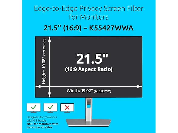 Kensington Kensington Edge-to-Edge Privacy Screen 2