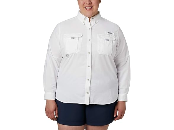 Columbia Women's Shirt White (1X)
