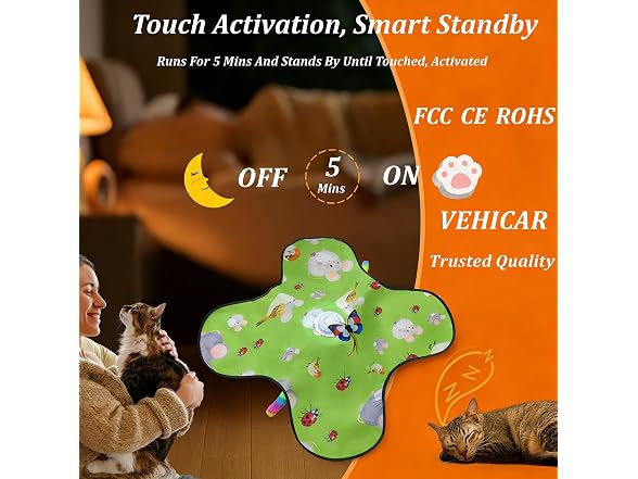 VEHICAR 3-in-1 Interactive Cat Toy