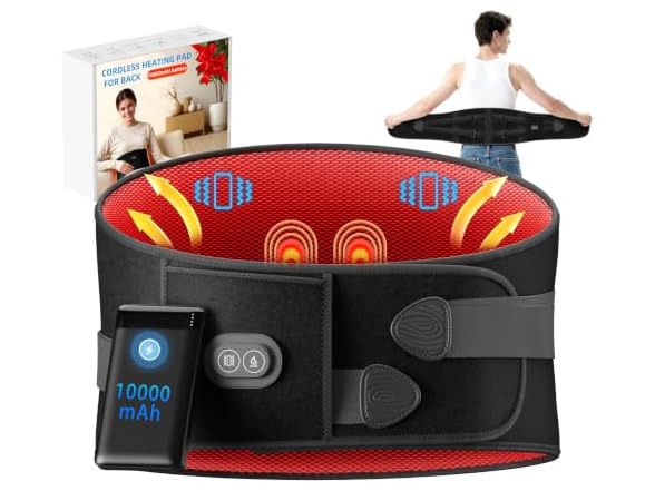 YOUTH FEAST Heating Pad for Back
