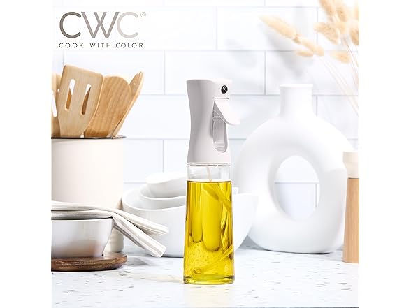 COOK WITH COLOR Glass Oil Sprayer