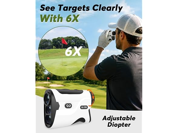 WOSPORTS Golf Rangefinder