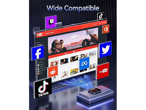 BRAIDOL Wireless HDMI Display Dongle Adapter