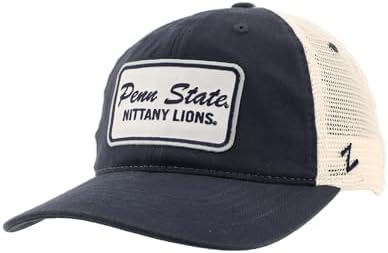 ZHATS Standard NCAA Officially Licensed Hat University Patch Brick Team Color Stone, One Size