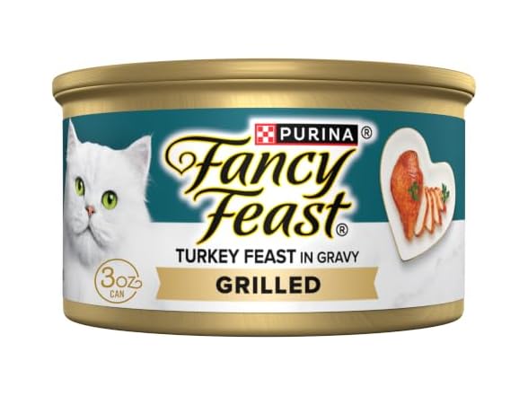 Fancy Feast Grilled Turkey, 24 Cans