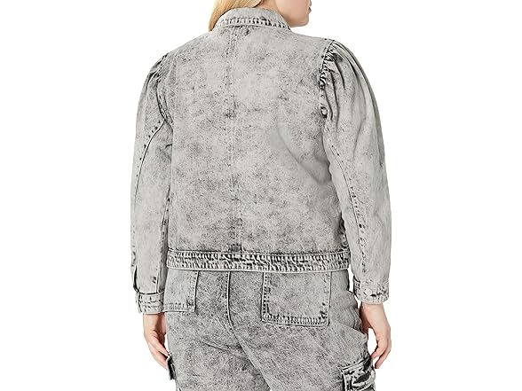 KENDALL + KYLIE Gray Denim Jacket (L)