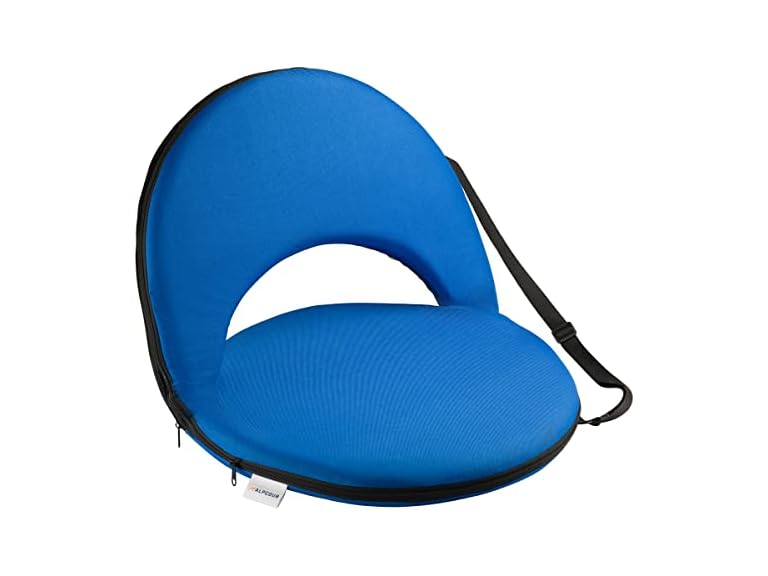 Reclining Stadium Seat - Royal Blue