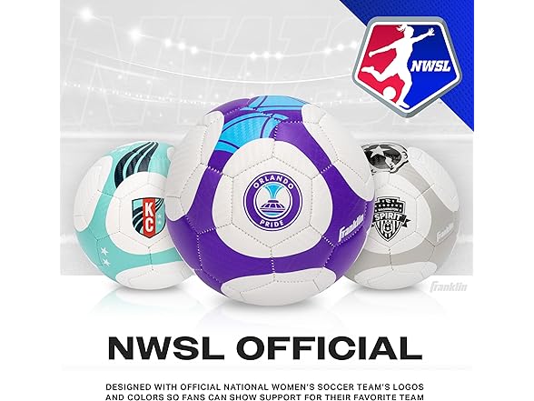 Franklin Sports NWSL Soccer Ball
