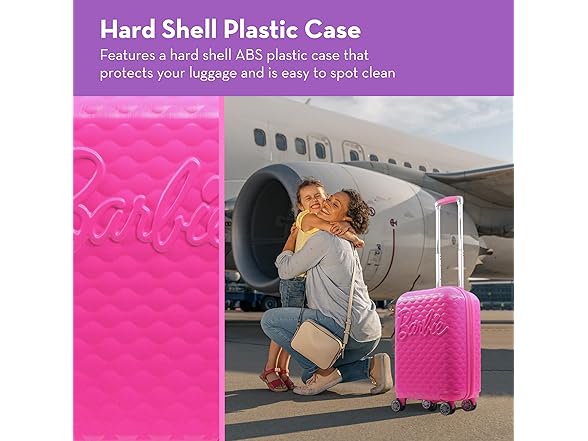 FUL Barbie 22.5 Inch Carry On Luggage