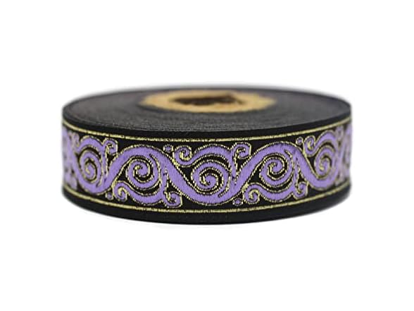 11 Yard 0.86" Wide Lilac Celtic Snail