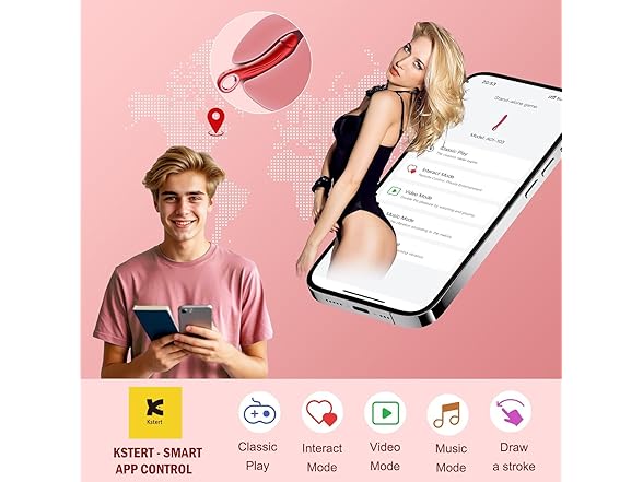 IRKEAC 2 in 1 Stimulation Vibrator