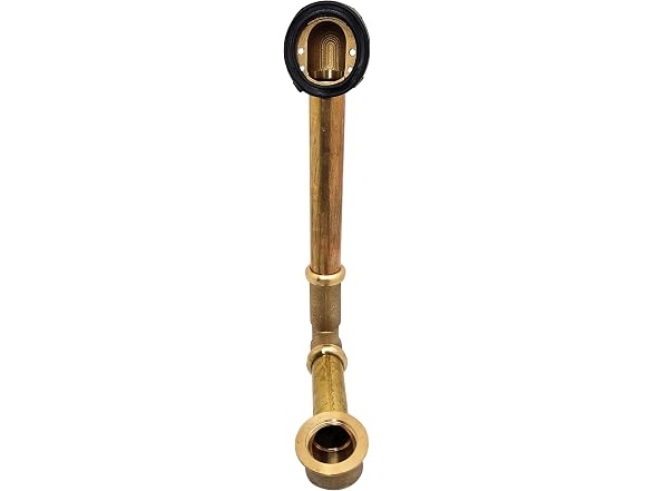 Westbrass 14in Waste Overflow Tip-Toe