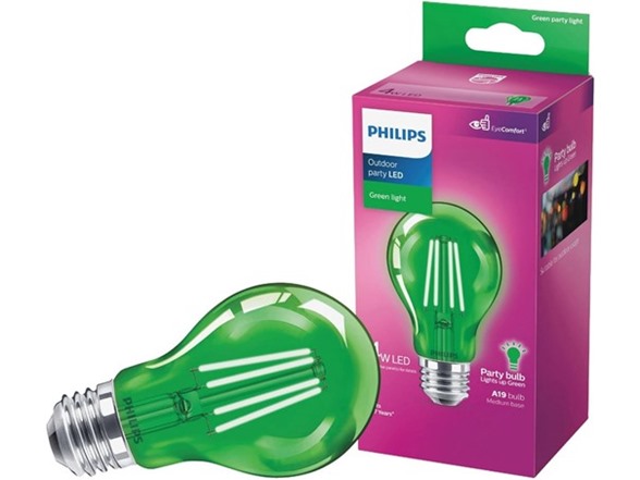 Philips EyeComfort 4W (40W Equivalent) GREEN, RED, YELLOW, BLUE