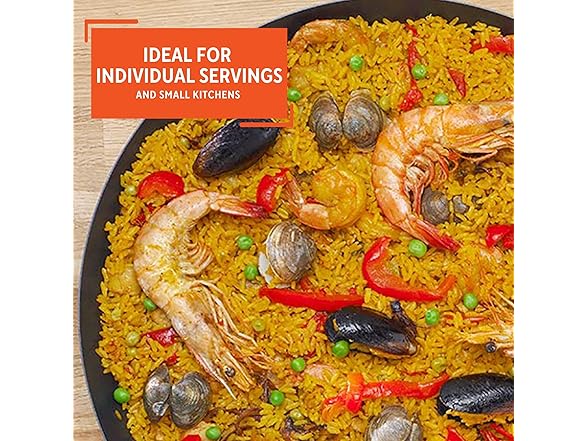 IMUSA USA Paella Pan, 6"