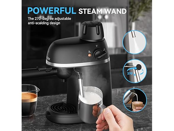 3.5 Bar Espresso & Cappuccino Machine