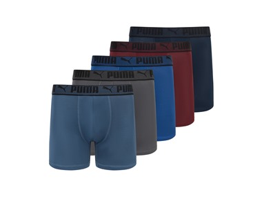 $19.99, Was $64, 68% Off! PUMA Men's 5-Pack Training Fit Boxer Briefs dealfomo