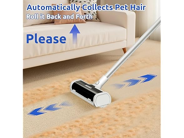 ACE2ACE Carpet Roller for Pet Hair