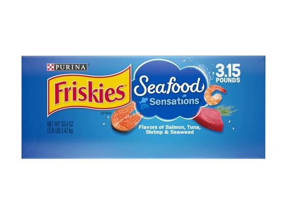 Friskies Cat Food, Ocean Fish Flavor , 50.4 oz