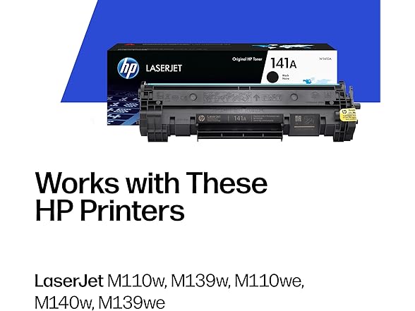 HP 141A Black Toner Cartridge | Works with LaserJet M110, La